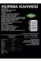 Hurma Kahvesi – Kafeinsiz, Doğal ve Sağlıklı Kahve Alternatifi - 100 Gr