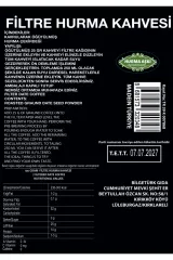 Filtre Hurma Kahvesi - 200 Gr