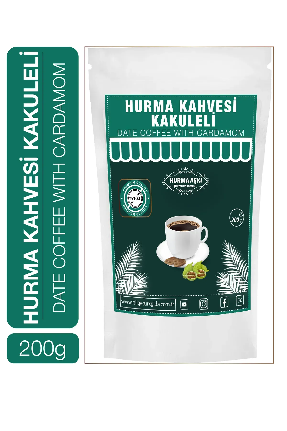 Kakuleli Hurma Kahvesi - 200 Gr