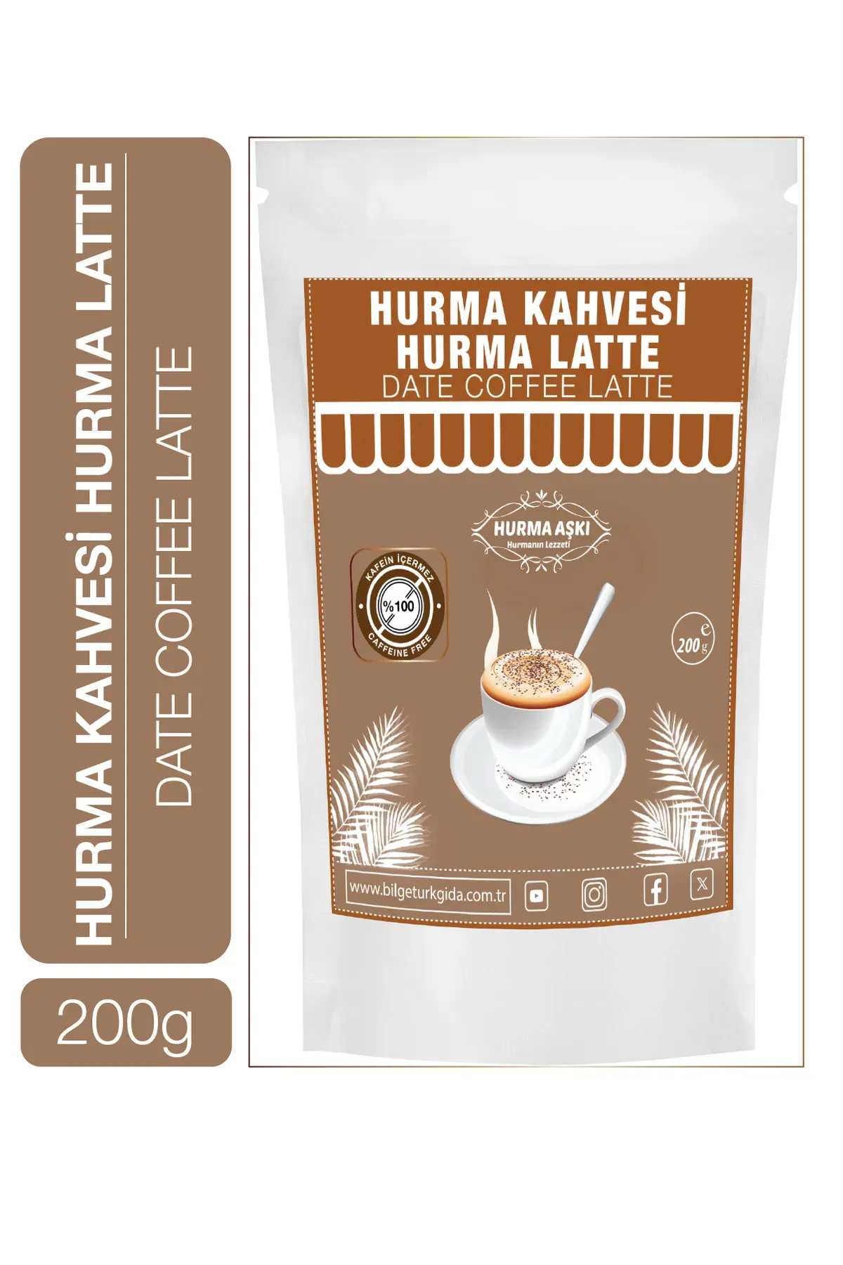 Hurma Kahvesi Latte - 200 Gr