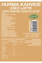 Hurma Kahvesi Çiko Latte - 200 Gr