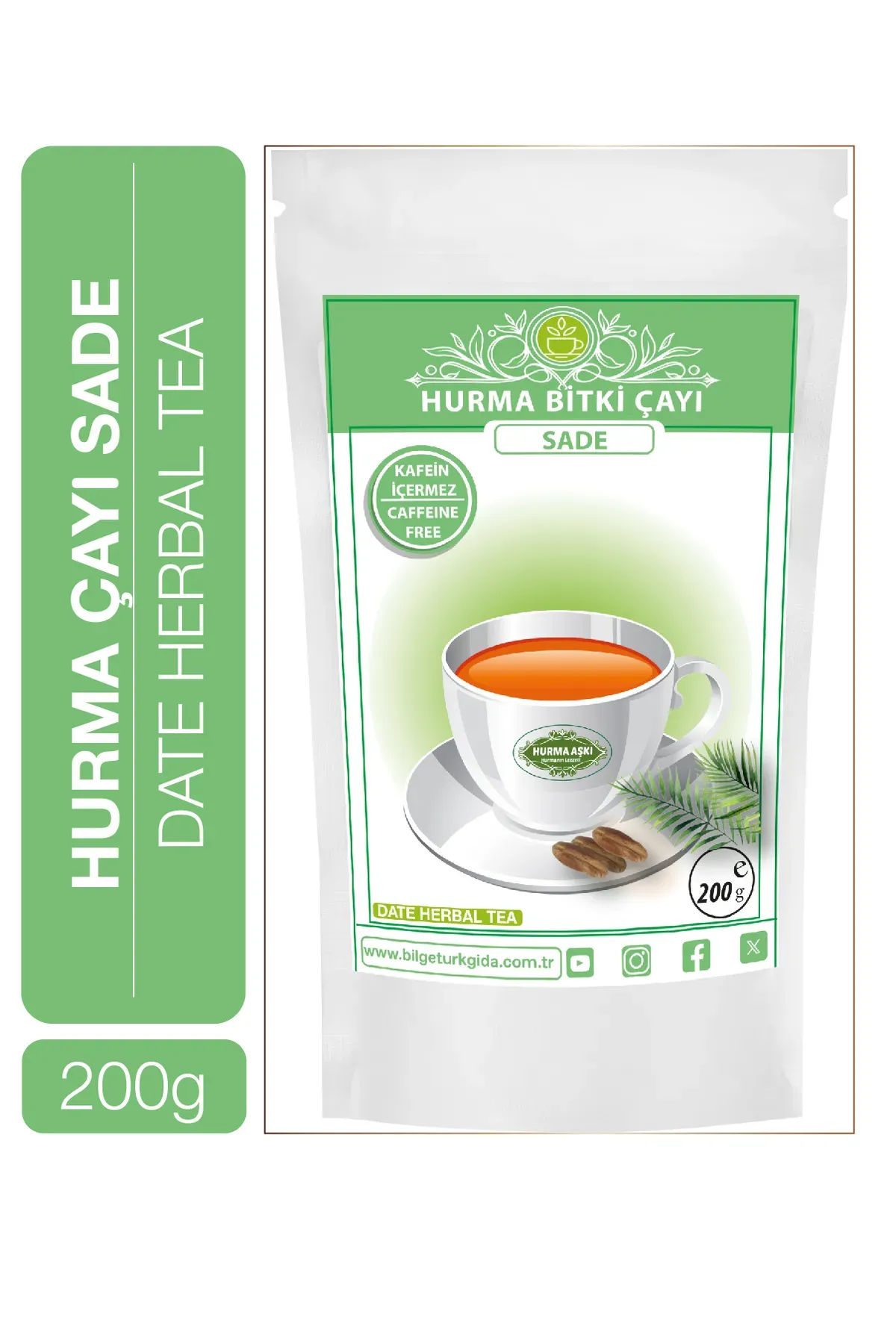 Hurma Çayı Sade - 200 Gr