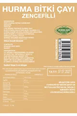 Zencefilli Hurma Çayı - 200 Gr