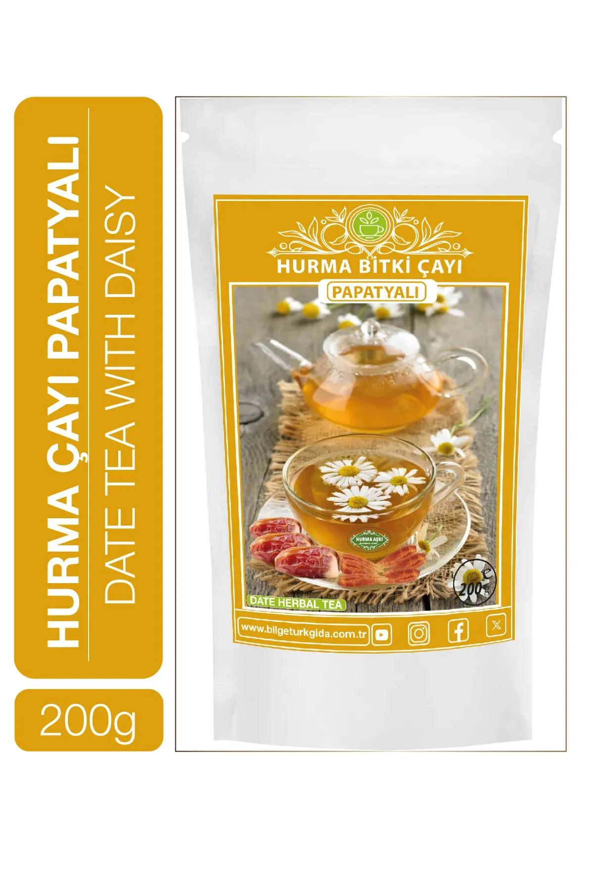 Papatyalı Hurma Çayı - 200 Gr
