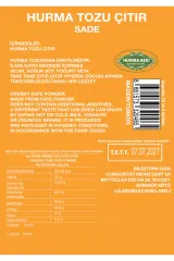Çıtır Hurma – Katkısız ve Doğal Hurmadan Fırınlanmış Atıştırmalık - 150 Gr