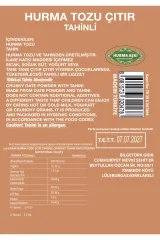 Tahinli Çıtır Hurma – Hurma ve Tahinin Efsane Buluşması - 150 Gr
