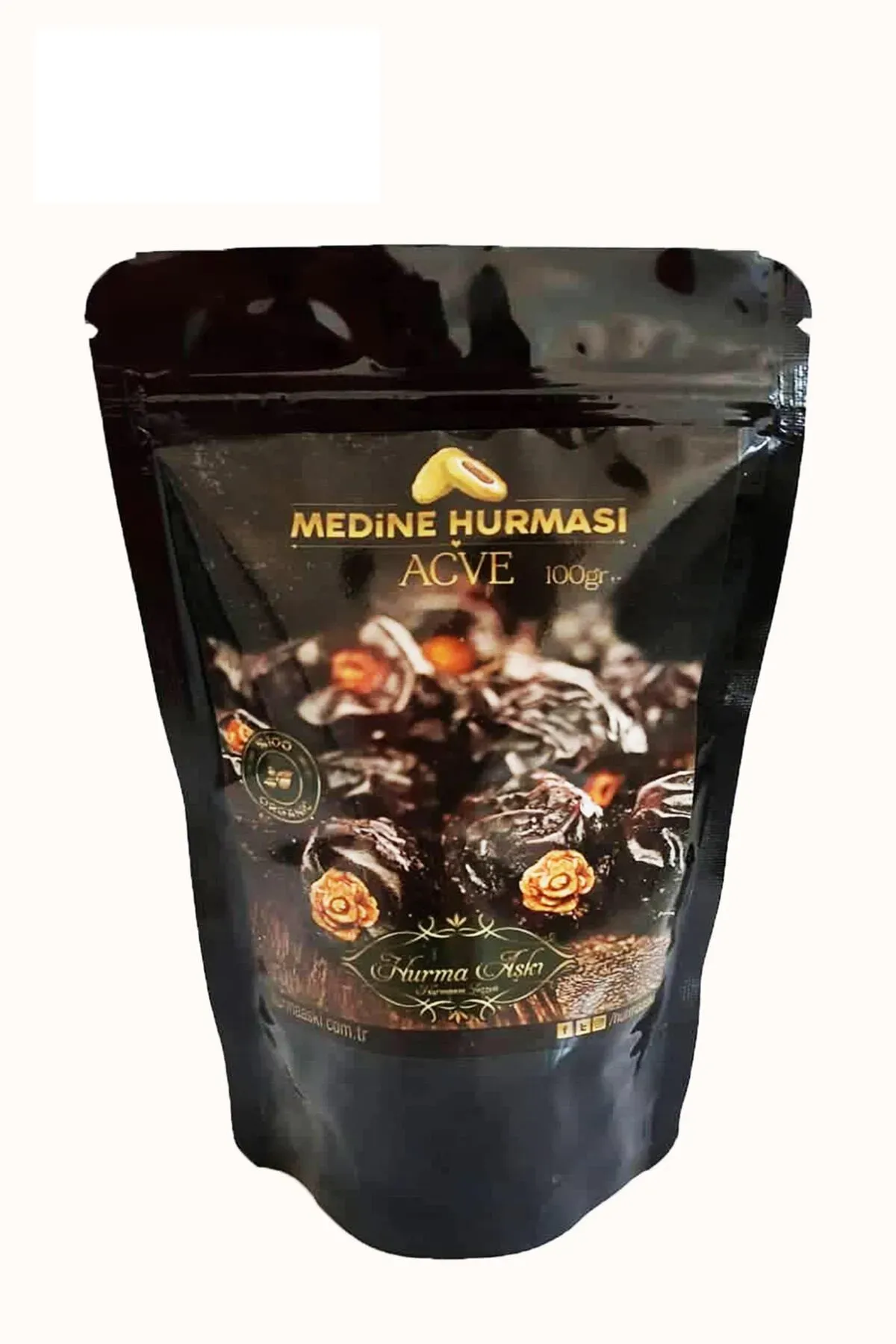 Acve Hurması (Ajwa) – Medine’nin Şifalı Siyah Hurması - 100 Gr