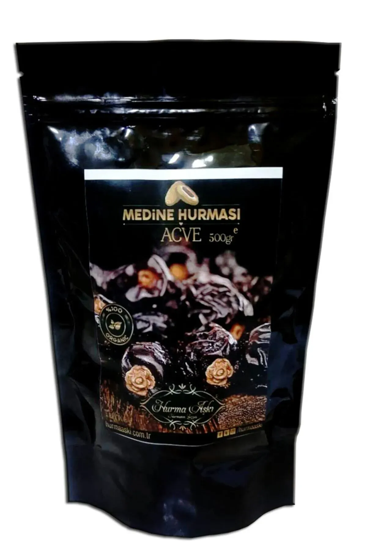 Acve Hurması (Ajwa) – Medine’nin Şifalı Siyah Hurması - 500 Gr