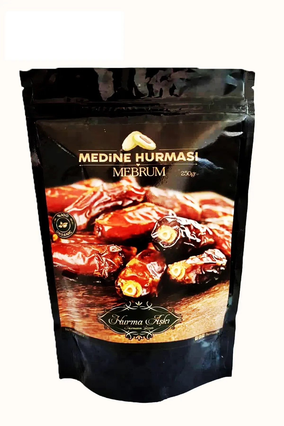 Mebrum Hurması – Doğal, Etli ve Hafif Tatlı Hurma - 250 Gr
